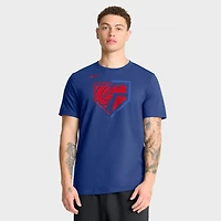 T-shirt Nike Royal Chinese Taipei Baseball 2026 World Classic Icon pour homme