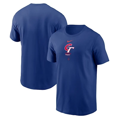 Men's Nike Royal Chinese Taipei Baseball 2026 World Classic Wordmark T-Shirt