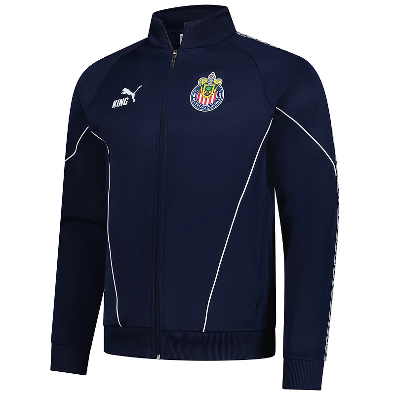 Men's Puma Navy Chivas 2025/26 King dryCell Anthem Full-Zip Jacket