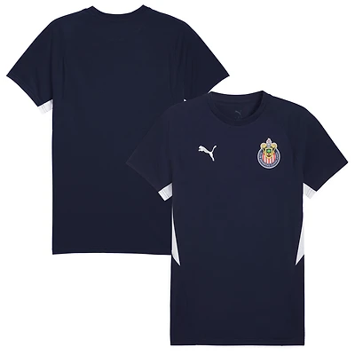 Men's Puma  Navy Chivas Evostripe dryCELL Raglan T-Shirt
