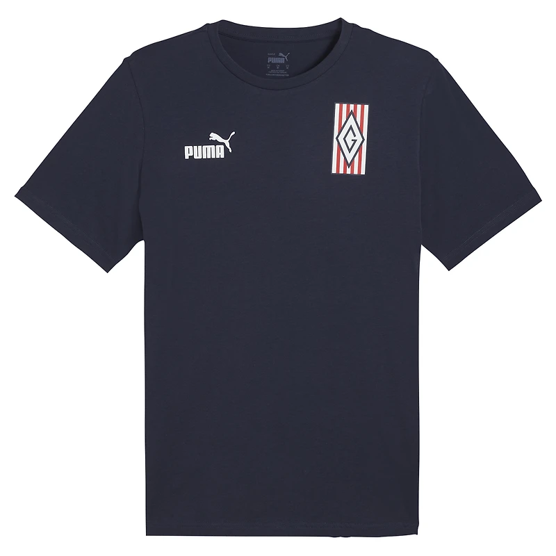 T-shirt Puma Chivas ftblCulture bleu marine pour hommes