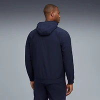 Men's Puma Navy Chivas Woven PUMATECH WindCELL Full-Zip Raglan Jacket