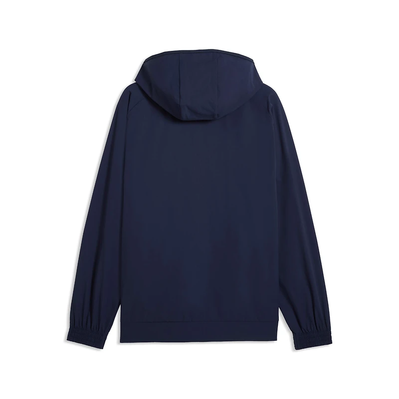 Men's Puma Navy Chivas Woven PUMATECH WindCELL Full-Zip Raglan Jacket