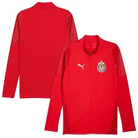 Veste d'entraînement zippée Puma Red Chivas 2025/26 dryCELL pour homme