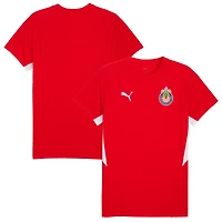 Men's Puma  Red Chivas 2025/26 Evostripe Raglan T-Shirt