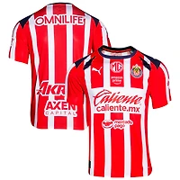 Men's Puma Red Chivas 2025/26 Home Authentic Jersey
