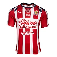 Men's Puma Red Chivas 2025/26 Home Replica Jersey