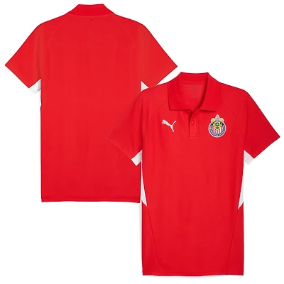 Men's Puma Red Chivas 25/26 Evostripe Polo