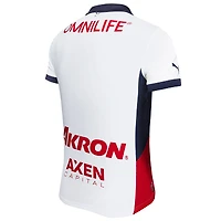 Men's Puma White Chivas 2024/25 Away Replica Jersey