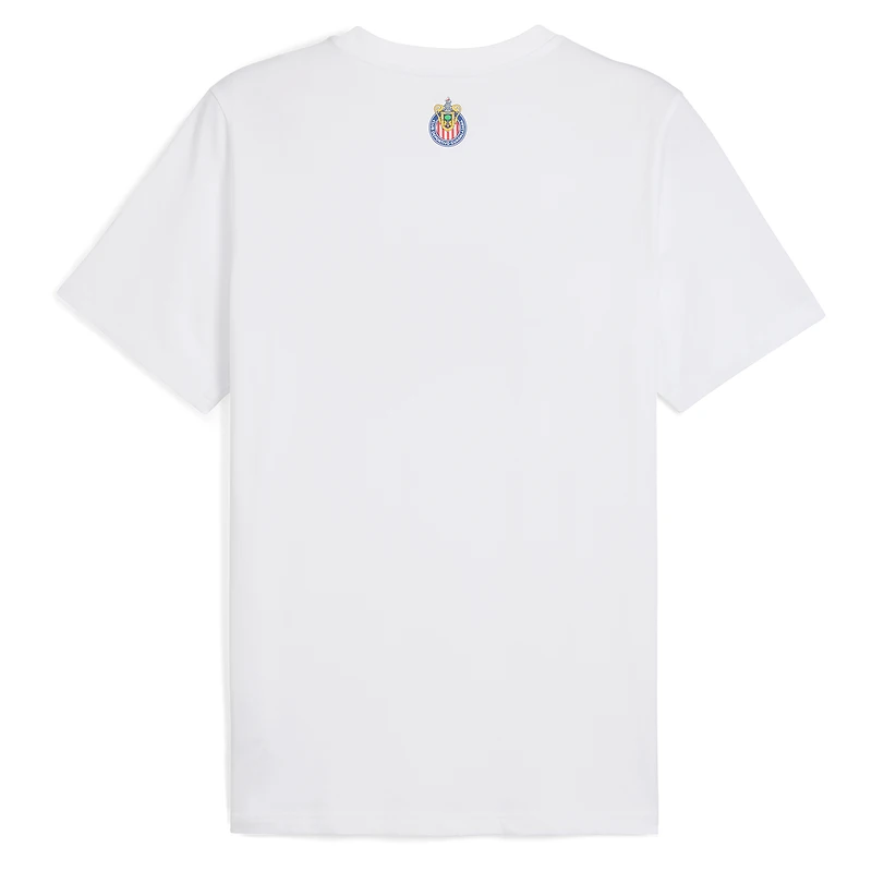 Men's Puma  White Chivas ftblCulture T-Shirt