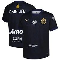 Youth Puma  Navy Chivas 2024/2025 Third Replica Jersey