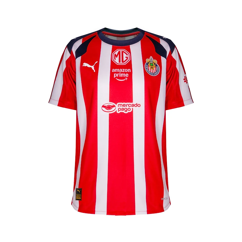 Youth Puma Red Chivas 2025/26 Home Replica Jersey