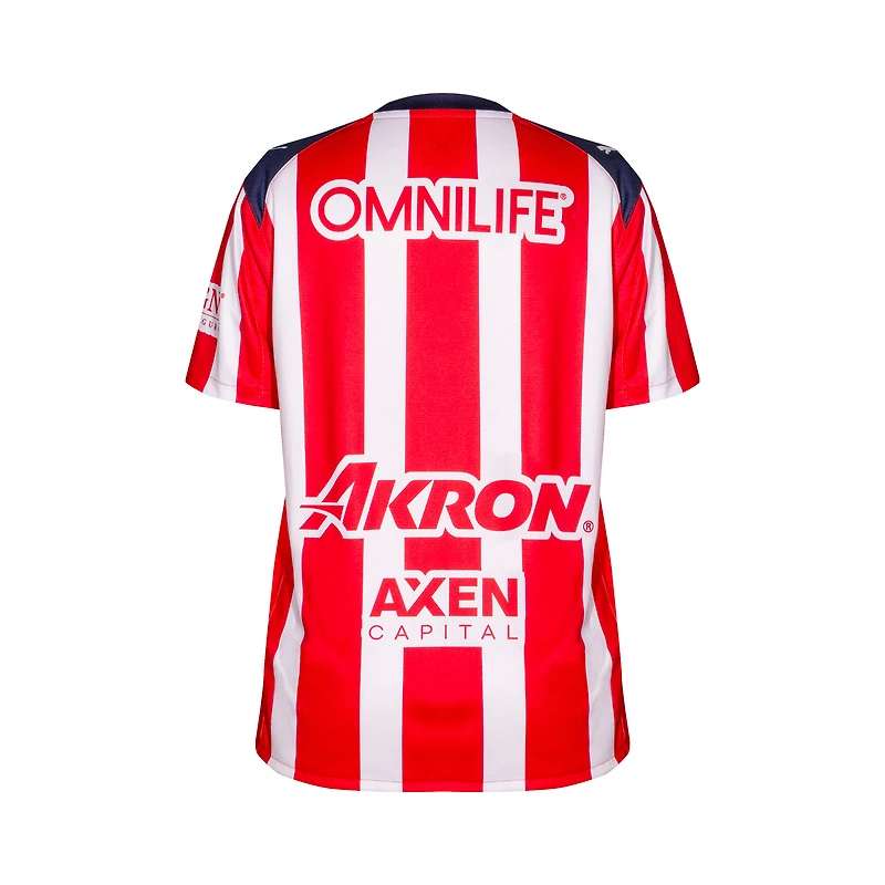 Youth Puma Red Chivas 2025/26 Home Replica Jersey