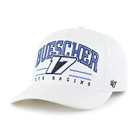 Men's '47  White Chris Buescher  Roscoe Hitch Adjustable Hat