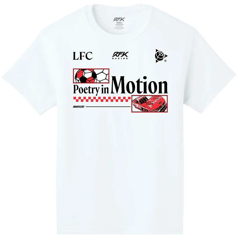 Men's Classic Ink White Chris Buescher Liverpool FC Car T-Shirt