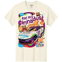 T-shirt pour homme Chris Buescher Cinnamon Toast Crunch en forme de voiture