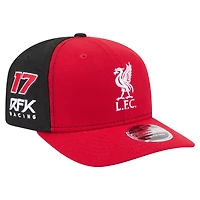 Men's New Era  Red Chris Buescher x Liverpool FC 9SEVENTY Adjustable Hat