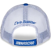 Casquette ajustable RFK Racing Chris Buescher bleu roi/blanc