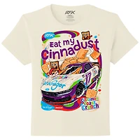 Youth Natural Chris Buescher Cinnamon Toast Crunch Car T-Shirt