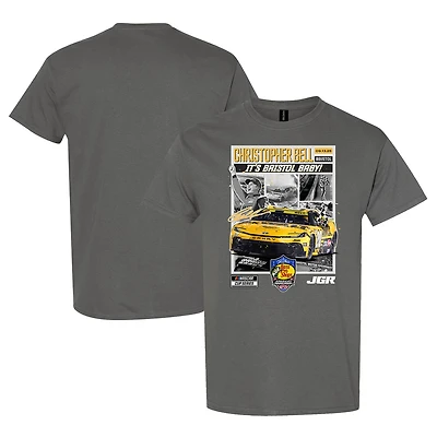 T-shirt homme Damier Sports Charcoal TBD 2025 Bass Pro Shops Night Race Winner