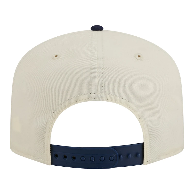 Men's New Era  Cream/Navy Christopher Bell Flag 19TWENTY Adjustable Hat