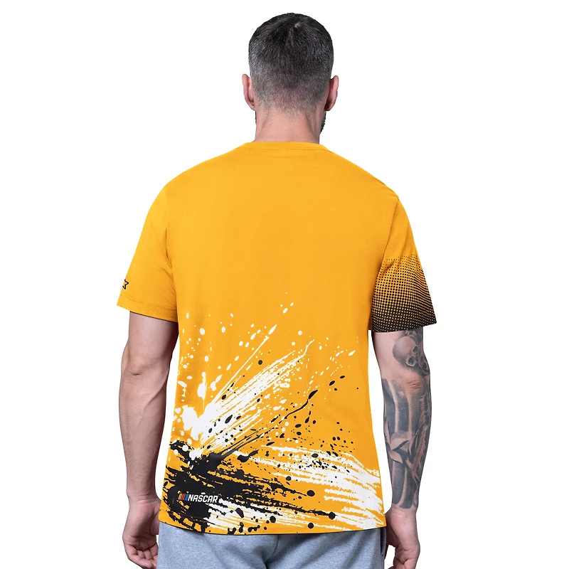 T-shirt jaune Christopher Bell Touchdown Extreme pour homme