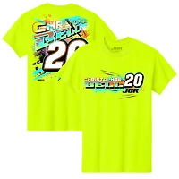 Youth Joe Gibbs Racing Team Collection  Neon Green Christopher Bell Name & Number T-Shirt