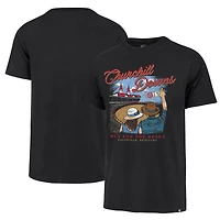 Men's '47 Black Churchill Downs  Franklin T-Shirt