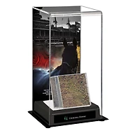 Churchill Downs Display Cases with Image and Race Used Dirt from Churchill Downs