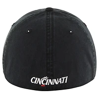 Men's '47 Black Cincinnati Bearcats Classic Franchise Legacy Fitted Hat