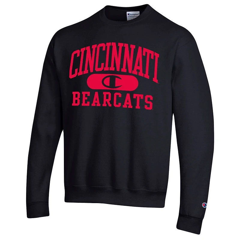 Sweat Champion Cincinnati Bearcats Arch Pill pour homme, noir