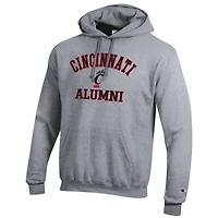 Men's Champion  Gray Cincinnati Bearcats Alumni Logo Pullover Hoodie