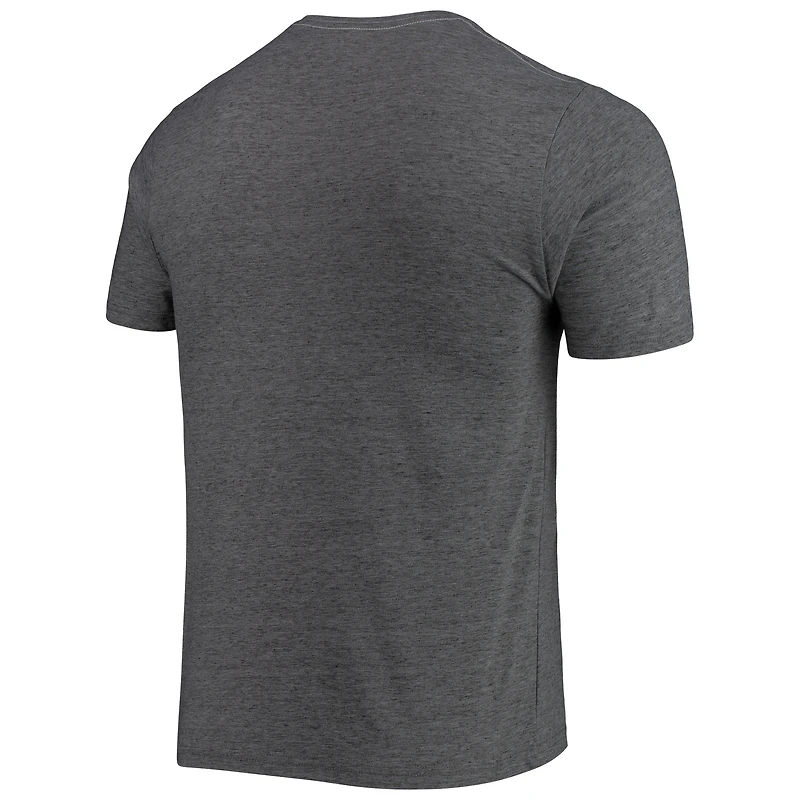 T-shirt triple mélange Champion pour hommes Cincinnati Bearcats noir chiné Vault Logo