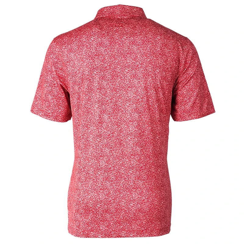 Polo extensible à imprimé Pike Constellation des Bearcats de Cincinnati pour homme, rouge Cutter & Buck