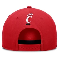 Men's Fanatics  Red Cincinnati Bearcats Foul Ball Rope Adjustable Hat