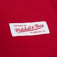 Men's Mitchell & Ness Red Cincinnati Bearcats Legendary Slub Raglan Long Sleeve T-Shirt