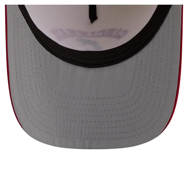 Men's New Era Cream/Red Cincinnati Bearcats Two-Tone Arched 9FIFTY Snapback Hat