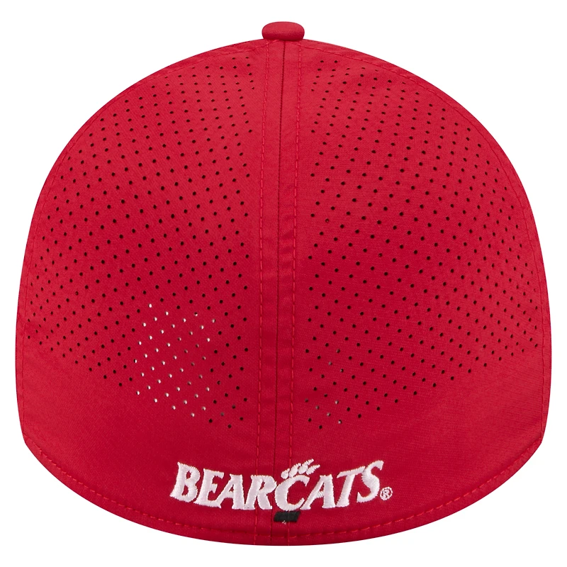 Casquette 39THIRTY Flex rouge New Era pour homme, motif Cincinnati Bearcats