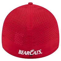 Casquette 39THIRTY Flex rouge New Era pour homme, motif Cincinnati Bearcats