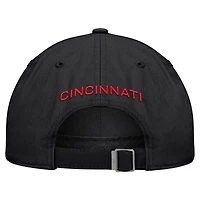 Men's Nike Black Cincinnati Bearcats 2026 Sideline Club Adjustable Hat