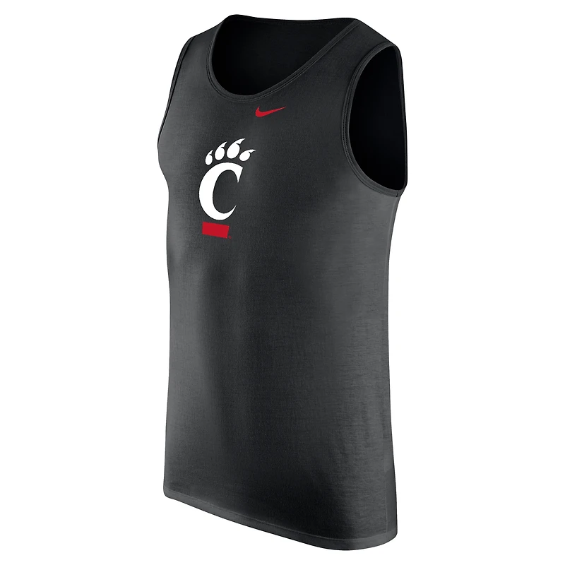 Men's Nike Black Cincinnati Bearcats Tank Top