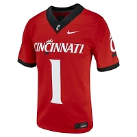 Men's Nike #1 Red Cincinnati Bearcats Untouchable Football Jersey