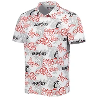 Polo performance Reyn Spooner des Bearcats de Cincinnati pour homme, blanc