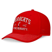 Casquette réglable Top of the World pour hommes, Cincinnati Bearcats Carson Trucker rouge