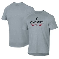 Men's Under Armour  Gray Cincinnati Bearcats Athletics Tech T-Shirt