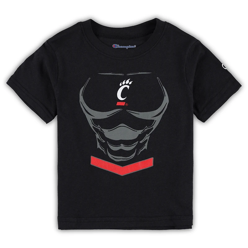 T-shirt Super Hero Champion des Bearcats de Cincinnati pour tout-petits