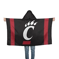 Drapeau à capuche WinCraft Cincinnati Bearcats 3' x 5'