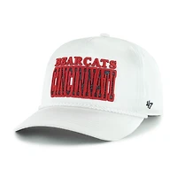 Casquette ajustable Outspoken Hitch blanche 1947 pour femme des Bearcats de Cincinnati