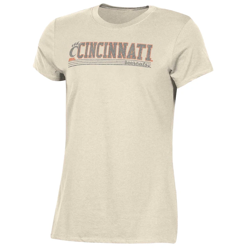 Champion Cream Cincinnati Bearcats pour femmes T-shirt classique