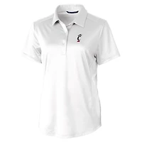 Women's Cutter & Buck White Cincinnati Bearcats Prospect Textured Stretch Polo